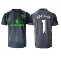 Manchester United Altay Bayindir #1 Bramkarskie Koszulka Wyjazdowa 2025-26 Krótki Rękaw